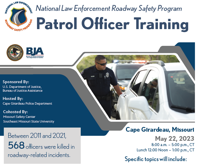 National Law Enforcement Roadway Safety Program (NLERSP) Patrol Officer Training